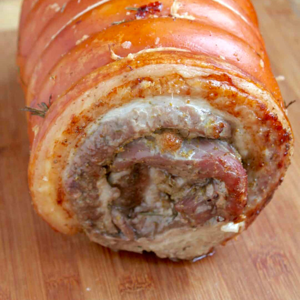 Cooked Whole Roast Porchetta (approx 4kg)