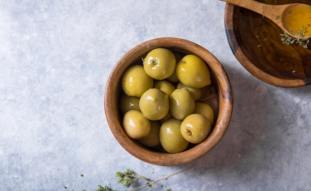 Pino's Dolce Vita Green Sicilian Olives